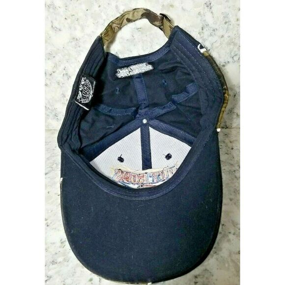 Buck Stop Hot Rods Adjustable Strap Ball Cap Adult Angler Fishing Camo - Picture 5 of 9